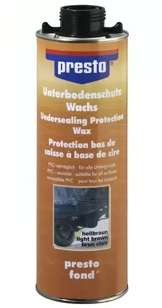 presto Unterbodenschutz auf Wachsbasis, braun, 1000ml