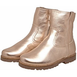 Beberlis Beberlis Stiefeletten Winter Stiefel Mädchen Lammfell Rosegold Schnürstiefelette EUR 31