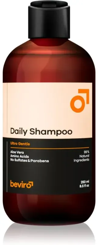 Beviro Daily Shampoo Ultra Gentle Shampoo für Männer mit Aloe Vera Ultra Gentle 250 ml