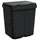 vidaXL Duo Mülleimer 2x25 l Anthrazit