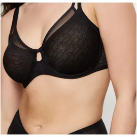 Triumph Signature Sheer W01 EX, mit Bügel, ohne Polsterung, Verstellbare Träger, 80E, Schwarz