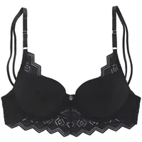 S.Oliver Push-up-BH Damen schwarz Gr.70B