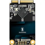 S SHARKSPEED mSATA SSD 256GB Mini SATA 3 (6Gb/s) TLC 3D NAND SSD Festplatte Interne Solid State Drive für Notebooks,Desktop PC (256GB, mSATA)