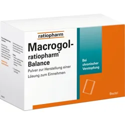 Macrogol-ratiopharm Balance 100 St Pulver zur Herstellung einer Lösung zum Einnehmen