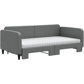 vidaXL Tagesbett 100 x 200 cm Dunkelgrau