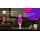 Blulaxa LED Lavaleuchte Rosa/Lila