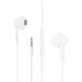 AIFEIMEI 3,5 mm Klinkenstecker In Ear Kopfhörer mit Kabel, extra Bass, mit Mikrofon und Lautstärkeregler, für All 3,5 mm Klinkenstecker Audio Ausrüstung