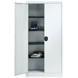 Mauser Aktenschrank 95x195x42 cm grau