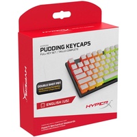Kingston HyperX Pudding Keycaps Tastensatz PBT {Weiß} – English