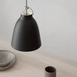 Fritz Hansen Caravaggio Mat 1-flg. 17 cm rund schwarz matt