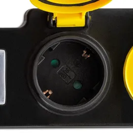 Trotec Steckdosenleiste PVP6 2 m Schwarz