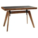 Hasena Factory-Line Scola Schreibtisch Akazie Massivholz 120x70x88 cm - 2 Jahre Gewährleistung - mind. 14 Tage Rückgaberecht - Braun
