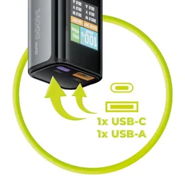 mobile origin MO-100WPD-PB12, 14000 mAh 100 W Grau