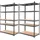 ECD Germany Lagerregal 5 Böden Metall 200x100x60 cm Anthrazit