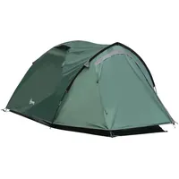 Outsunny Zelt für 2 Personen 190T Campingzelt mit Heringen