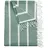 BUTLERS Surfside Strandtuch 200 x 180 cm grün/weiß