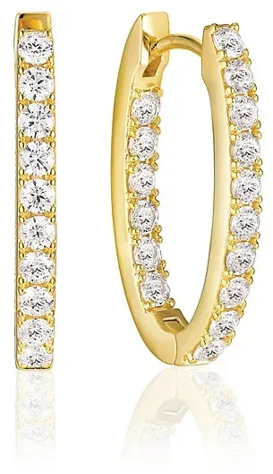 Sif Jakobs Jewellery Creolen SJ-E2312-CZ-YG - gold