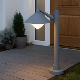 WOFI Außen Steh Stand Lampe (379401500500) grau