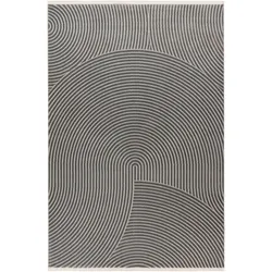 Teppich ELIF grau - LB 170x120 cm
