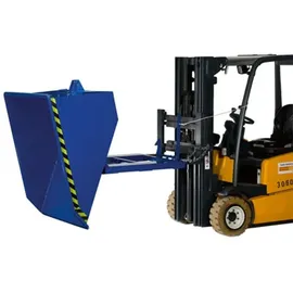 R+R INDUSTRIETECHNIK RR Industrietechnik Muldenkipper Typ RTK-150 2370x1450x780mm 1500dm3 RAL 3000 Feuerrot