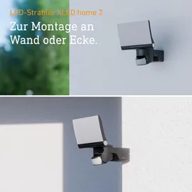 Steinel Außenstrahler Aluminium, Kunststoff 18,1 cm ohne Bewegungsmelder schwarz