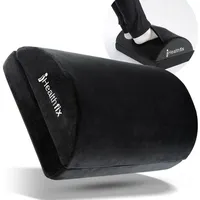 Healthfix Healthfix® Fußstütze 100501, Fußwippe, winkelverstellbar, 4-fach höhenverstellbar, schwarz