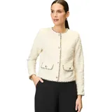 Blazer Bouclè mit Knöpfen CreamWhite 40 40