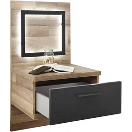 Begabino Nachtkommode Dallas ¦ holzfarben ¦ Maße (cm): B: 50 H: 94 T: 40.0