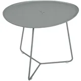 Fermob COCOTTE Beistelltisch 55x44,5cm Stahl/Aluminium Hellgrau