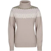 Devold Syvde Wool High Neck WMN stone