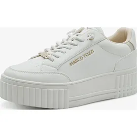 Marco Tozzi Sneaker Damen Plateau Weiß 40