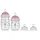 Mepal 4-teiliges Starterset Babyflaschen Mio Fairy Garden, Pink