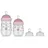 Mepal 4-teiliges Starterset Babyflaschen Mio Fairy Garden, Pink