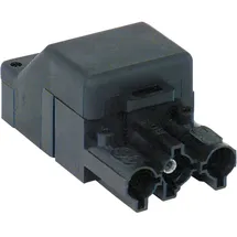 Wieland Kupplung 3-polig / schwarz 250V, 16A System Wieland