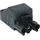 Wieland Kupplung 3-polig / schwarz 250V, 16A System Wieland