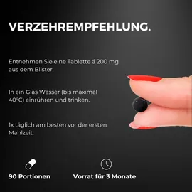 schwarzesgold Shilajit Tabletten 90 St.