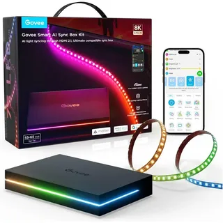 Govee Govee, AI Sync Box Kit 55-65 (RGBIC, 27.50 cm, Indoor)
