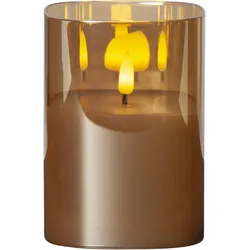 Best Season LED-Windlicht 'Flamme', bewegende Flamme,Bernstein
