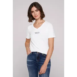 Soccx V-Shirt Weiß M