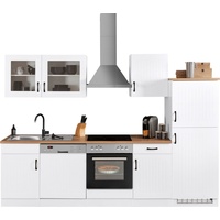 Held Küchenzeile Athen 280 cm E-Geräte weiß