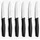 Arcos 188900 Serie Nova - Tischmesser-Set - Klinge Nitrum Edelstahl 110 mm - HandGriff Polypropylen Farbe Schwarz