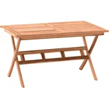 Möbilia Sora Gartentisch 135 x 75 x 85 cm natur