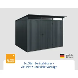 Hörmann Gerätehaus Trend-P 3,03 x 2,38 m Anthrazitgrau