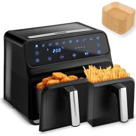 Berdsen Heißluftfritteuse BD-653 schwarz/silber