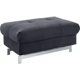 Cotta Hocker »Chef« mit edlen Metallkufen schwarz