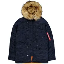 Alpha Industries N-3b Vf59 Mantel Rep.Blue M