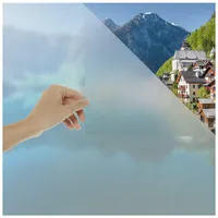 Blumtal Sichtschutzfolie, Transparent, Kunststoff, 90x200 cm Wohntextilien, Rollos & Jalousien, Rollos
