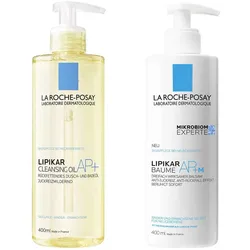 La Roche Posay Lipikar Dusch- und Badeöl AP+ & Lipikar Baume AP+