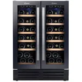 Candy Ccvb60d/1 Keller Vino 10 Regale 38 Flaschen Schwarz Classe D