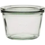 Weck Einkochgläser 250ml 3 Stk Rundrand Sturzform Ein gläser Dessertgläser, - Weck
